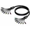 Ref8033/5 - multi core cable - 8 x rca/cinch male - 8 x rca/cinch male