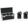 Eurolite set 2x led tmh-x1 moving-head beam + case