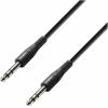 Adam hall cables bvv 0150 eco - patch cable 6.3mm jack stereo to 6.3mm