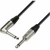 Adam Hall Cables K4 IPR 0300 - Instrument Cable REAN 6.3 mm Jack Mono to 6.3 mm Angled Jack Mono 3.0 m
