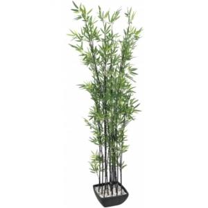 EUROPALMS Bamboo in bowl, artificial, 180cm