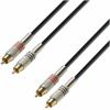 Adam hall cables k3 tcc 0300 - audio cable 2 x rca male to 2 x rca