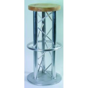 ALUTRUSS Bar stool with ground plate