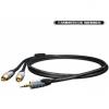 Cablu hicon ambience series 2rca-jack