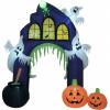 Europalms inflatable figure haunted house portal,