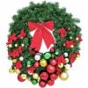 Europalms premium fir wreath, decorated, 90cm