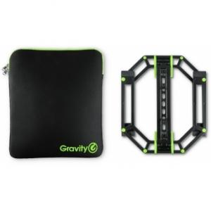 Gravity LTS 01 B SET 1 - Adjustable stand for Laptops and Controllers including Neoprene Protection Bag