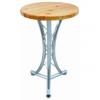 Alutruss bistro table, curved