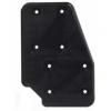 Adam hall hardware 38085 r - castor plate polyamide black