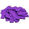 Tcm fx slowfall confetti rectangular 55x18mm, purple, 1kg