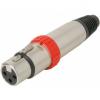 Conector xlr mama cu 3 poli si comutator on-off neutrik nc3fxs