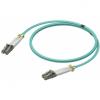 FBL130/1 - Fiber optic cable - lc/pc - lc/pc - duplex - LSHF - 1 meter - lshf - aqua