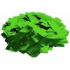 Tcm fx metallic confetti rectangular 55x18mm, green, 1kg