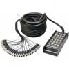 Adam hall cables k 28 c 30 - multicore with stage box 24/4 30 m
