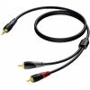 Cla711/20 - 3.5 mm jack male stereo - 2 x