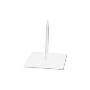 EUROPALMS Metal stand for deco 18x18cm white