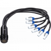 9374SL01 - 3x2.5mm TH07 Spider cable, 23A 19p SOCAPEX socket 20A SETSAC3FCB (6pcs), L. 1m