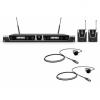 LD Systems U508 BPL 2 - Wireless Microphone System with 2 x Bodypack and 2 x Lavalier Microphone