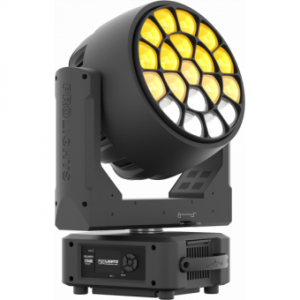 Prolights STARK1000 - Lumina wash LED 19x40W Osram RGBW/FC, zoom 4-45&deg;, control pixel real
