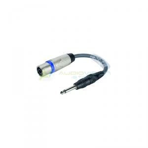 SOMMER CABLE Adaptercable Jack/Speakon NLT4MX 0.15m