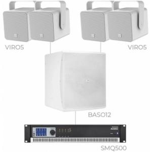 FESTA5.5/W - 4 x VIRO5 + BASO12 + SMQ500  - White version