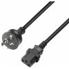 Adam hall cables 8101 kb 0150 au - power cord as 3112