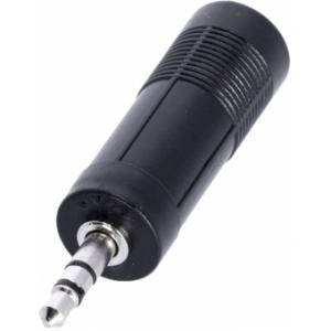 Adam Hall Connectors 4 STAR A JF3 MM3 - Adapter 6.3 mm jack stereo female to 3.5 mm jack stereo male