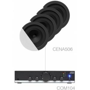 AUDAC CANTO5.4/W Sistem sonorizare 4 x CENA506 + COM104 - Alb