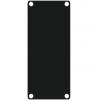 CASY101/B - CASY 1 space closed blind plate - Black version