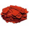 Tcm fx metallic confetti rectangular 55x18mm, red, 1kg