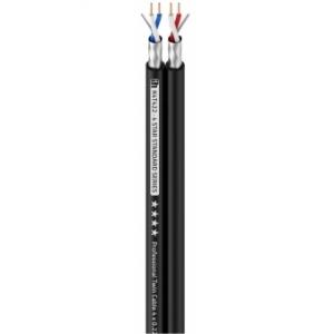 Adam Hall Cables 4 STAR T 422 - Twin Microphone Cable 4 conductors of 0.22 mm&sup2; AWG24 | Standard series