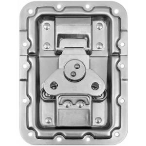 Adam Hall Hardware 172572 - Butterfly Latch V3 large cranked 9 mm deep with Rivet Protection