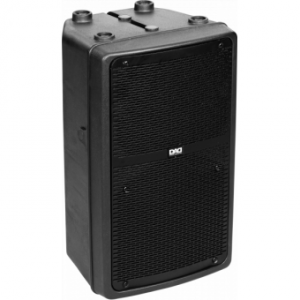 LIVEX10A - Bi-amp loudspeaker, D+AB-cl. 400W 2-way (10'' LF+1'' HF), ABS box, 123dB SPL