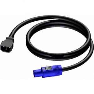 CAB444/1.5 - Power cable - euro power male - powerCON power-in - 3 x 1.5 mm&sup2; - 1,5 meter
