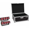 Eurolite set 2x led cbb-4 cob rgb bar + case