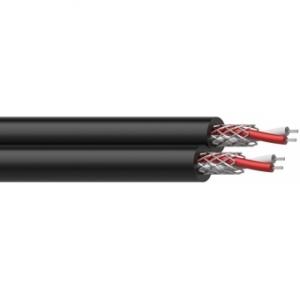 RIG58/1 - Balanced signal cable -  flex 4 x 0.16 mm&sup2; - 25 AWG - 100 meter