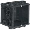 Wb45s/fs - flush mount box for 45 x 45 mm wall panel - solid wall