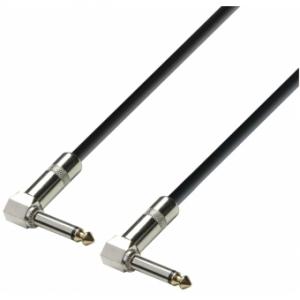 Adam Hall Cables K3 IRR 0030 - Instrument Cable 6.3 mm angled Jack mono to 6.3 mm angled Jack mono 0.3 m