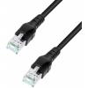 Adam Hall Cables 5 STAR CAT6 0100 I - Network Cable Cat.6a (S/FTP) with Draki Cat.7 line and RJ-45 plug | 1 m