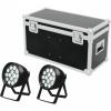 Eurolite set 2x led ip par 14x8w qcl + case