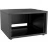 PR206/B - 19&rdquo; rack cabinet - 6 units - 500mm depth - Black