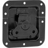 Adam Hall Hardware 17291S BLK - Butterfly Latch medium with Spring non cranked 12 mm deep, black