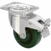 Guitel 37026 - heavy duty swivel castor 100 mm with green wheel and