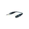 Sommer cable adaptercable xlr(f)/jack stereo 0.15m