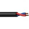 BLS225/1 - Loudspeaker cable - 2 x 2.5 mm&sup2; - 13 AWG - CCA - 100 meter - black