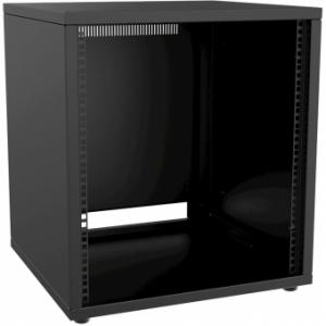 PR212/B - 19&rdquo; rack cabinet - 12 units - 500mm depth - Black