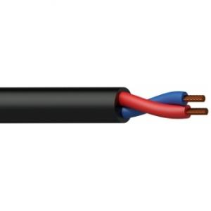 BLS225/3 - Loudspeaker cable - 2 x 2.5 mm&sup2; - 13 AWG - CCA - 300 meter - black