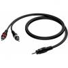 Cab711/10 - 3.5 mm jack male stereo -