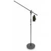 Gravity ms 2321 b - microphone stand with round base and 2-point