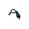 OMNITRONIC Adaptercable IEC(M)/Safety plug(F) 1m
